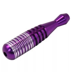 Aluminum Smokeless Dry Pipe 8cm Purple