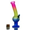 OZS Rainbow Glass Bong Oil Pourer 31cm