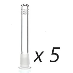 5 Pieces OZS Glass Stem 14cm