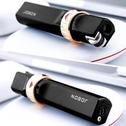 JOBON Flint Slim Jet Lighter Black -Hookah Equipment Store rlig45bk1