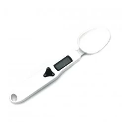Innovative LCD Display Kitchen Spoon Digital Scale 0.1g_500g White