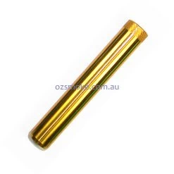 Anodized Color Metal Bonza Stem 10cm -Hookah Equipment Store stem10gold