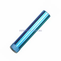 Anodized Color Metal Bonza Stem 9cm -Hookah Equipment Store stem8blue