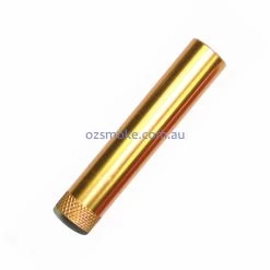 Anodized Color Metal Bonza Stem 9cm -Hookah Equipment Store stem8gold