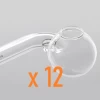 Sweet Puff Glass Pipe 11cm Dozen Pack