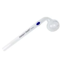 Single 13cm SWEET PUFF GLASS PIPE