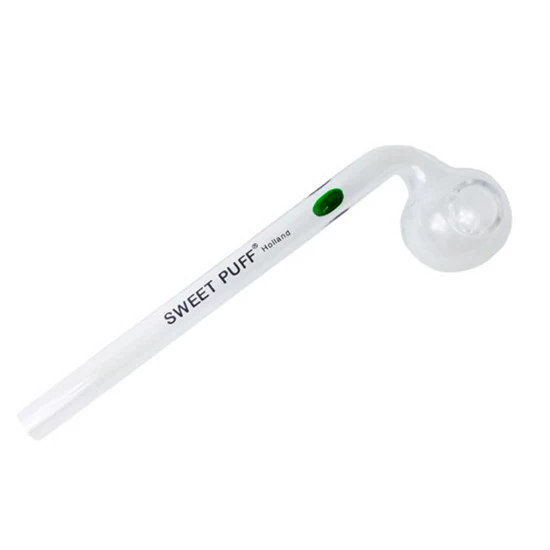 Single 15cm SWEET PUFF GLASS PIPE 1 Single 15cm SWEET PUFF GLASS PIPE