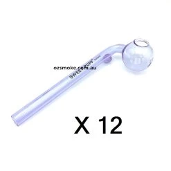 Full Purple Dozen Pack Sweet Puff Glass Pipe