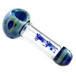 Agung Glass Dry Pipe Blue Frog -Hookah Equipment Store twin frogpipe 02