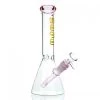 WEGE Ice Catcher Beaker Medium Full Glass Bong Pink 25cm
