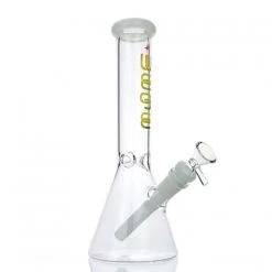 WEGE Ice Catcher Beaker Medium Full Glass Bong White 25cm