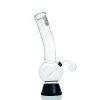 WEGE Bent Bubble Glass Water Pipe With Glass Pipe 29cm
